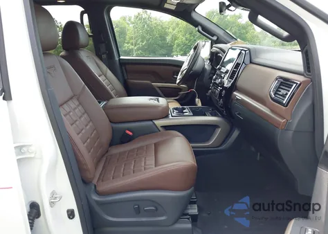 2023 Nissan Titan Platinum Reserve 4X4 from USA, damaged, VIN 1N6AA1ED3PN104141